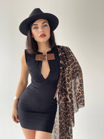 Nadia Kemerli Mini Elbise