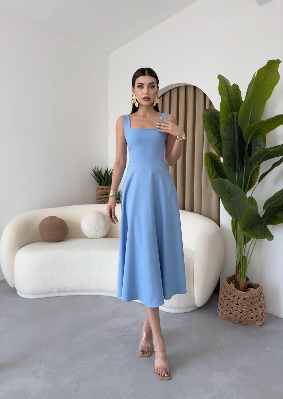 Neapolitan Askılı Elbise