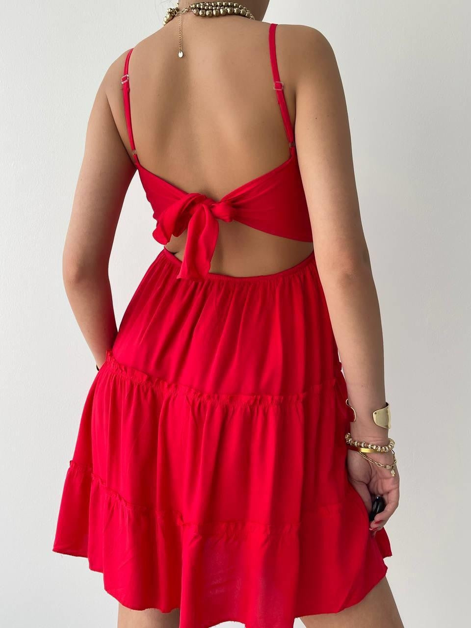 Nivel Plisseekleid 