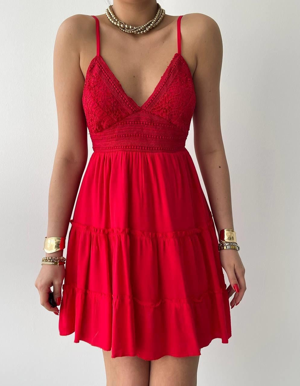 Nivel Plisseekleid 