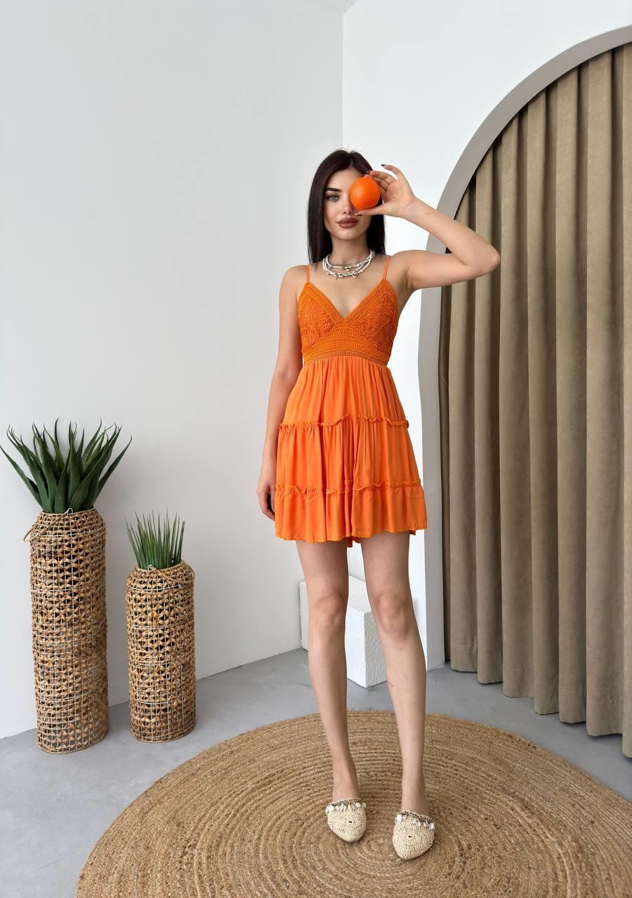 Nivel Plisseekleid 