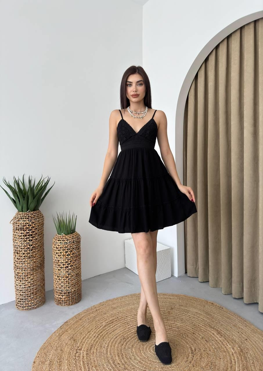 Nivel Plisseekleid 