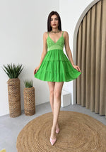 Nivel Plisseekleid 