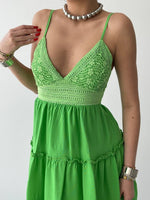 Nivel Plisseekleid 