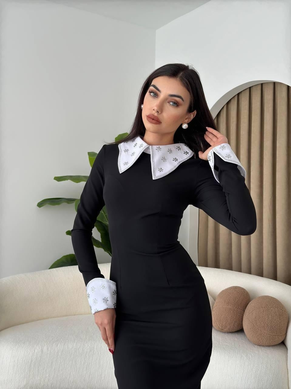 Noslen Bebe Yaka Elbise