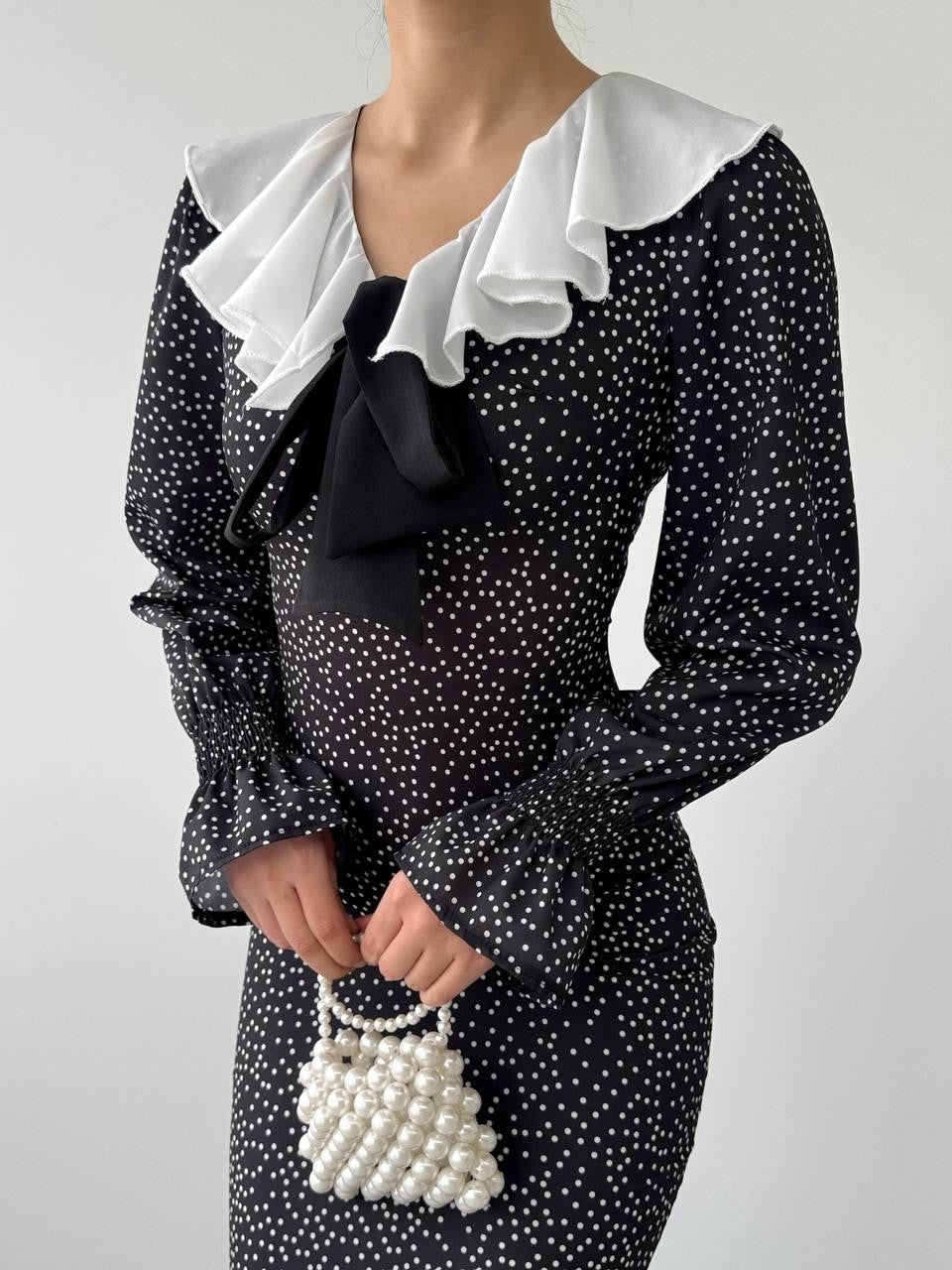 Ospe Fiyonklu Elbise