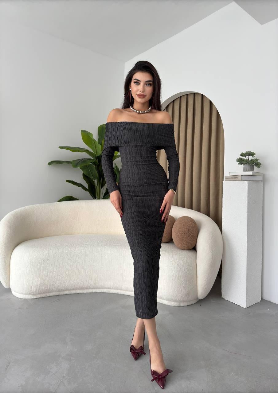 Ovieda Madonna-Kragenkleid 