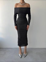 Ovieda Madonna-Kragenkleid 