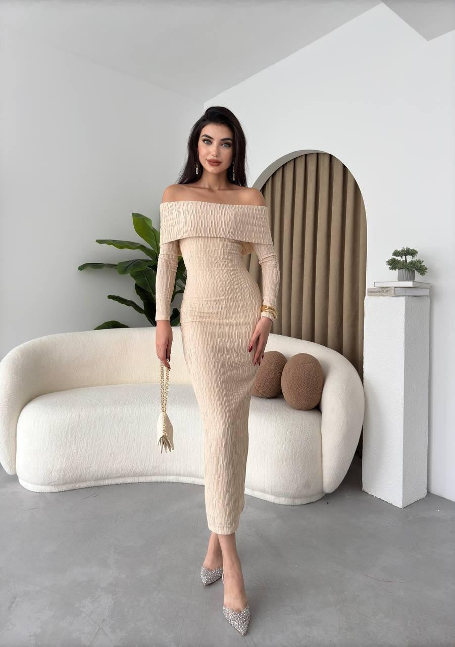 Ovieda Madonna-Kragenkleid 