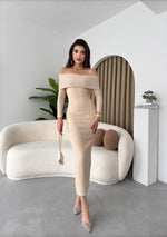 Ovieda Madonna-Kragenkleid 