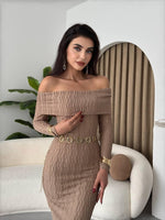 Ovieda Madonna-Kragenkleid 