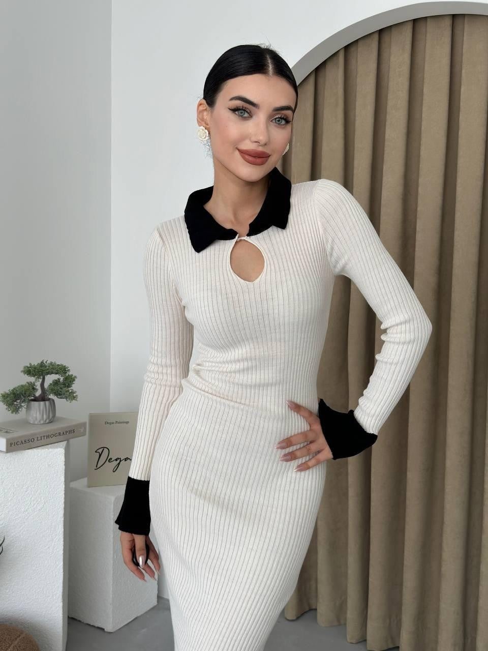 Plauen Strickkleid 