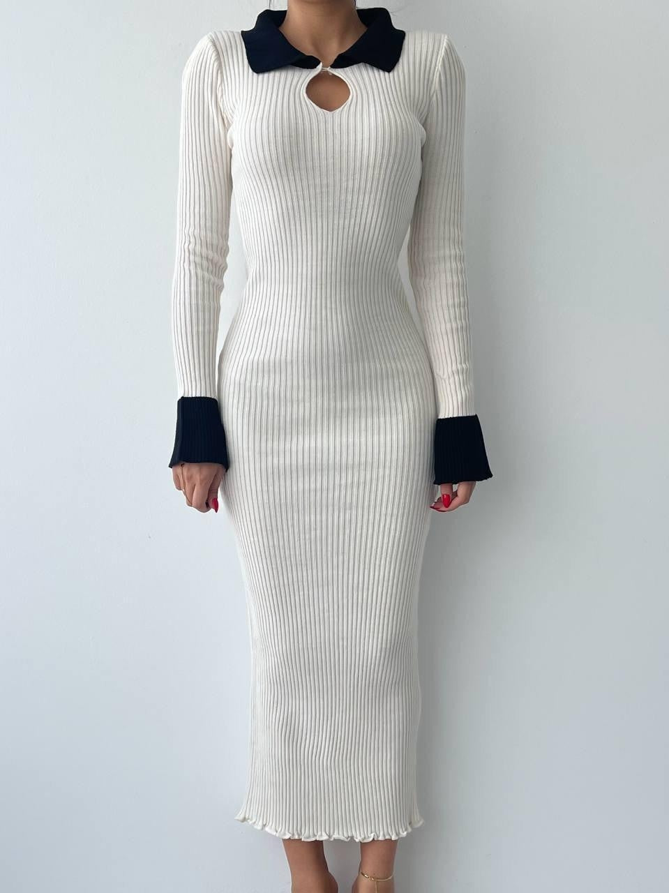 Plauen Strickkleid 