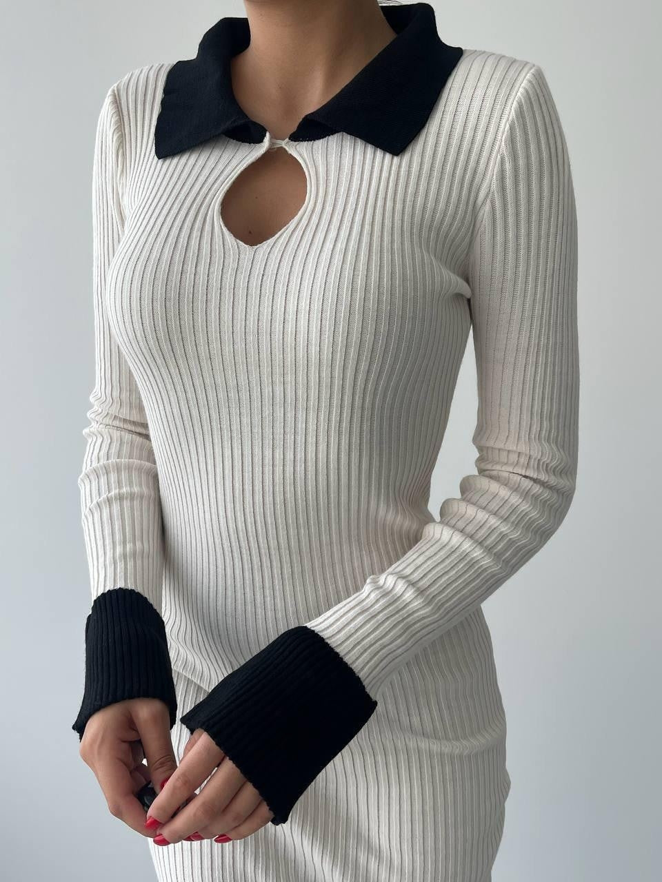 Plauen Strickkleid 
