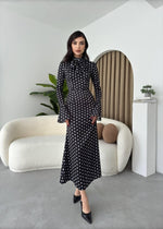 Potenza Polka Dot Kleid 