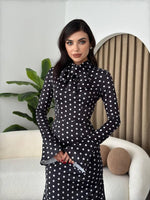 Potenza Polka Dot Kleid 