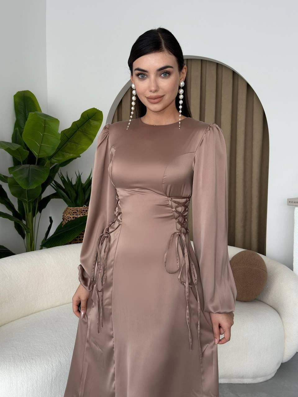 Rimini Kleid mit Seildetail 