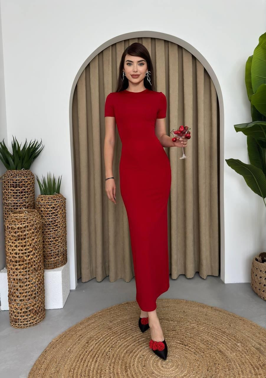 Riona Midi Boy Elbise