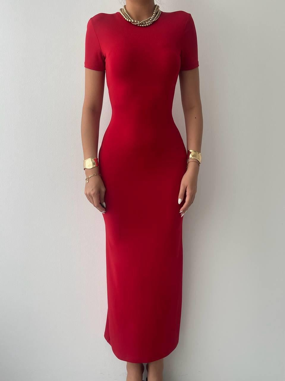Riona Midi Boy Elbise