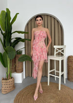 Rose Straplez Elbise