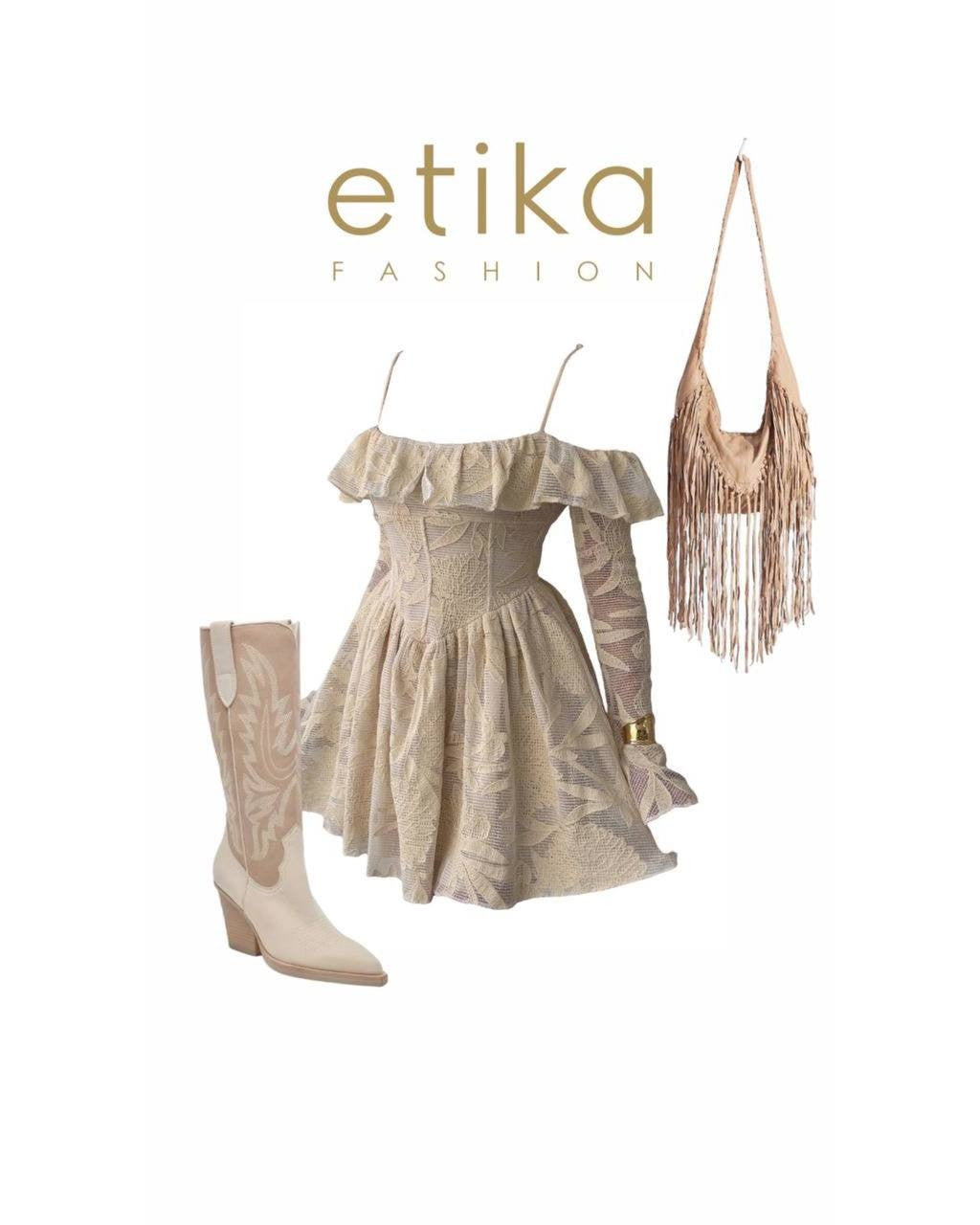 Rossi İp Askılı Elbise