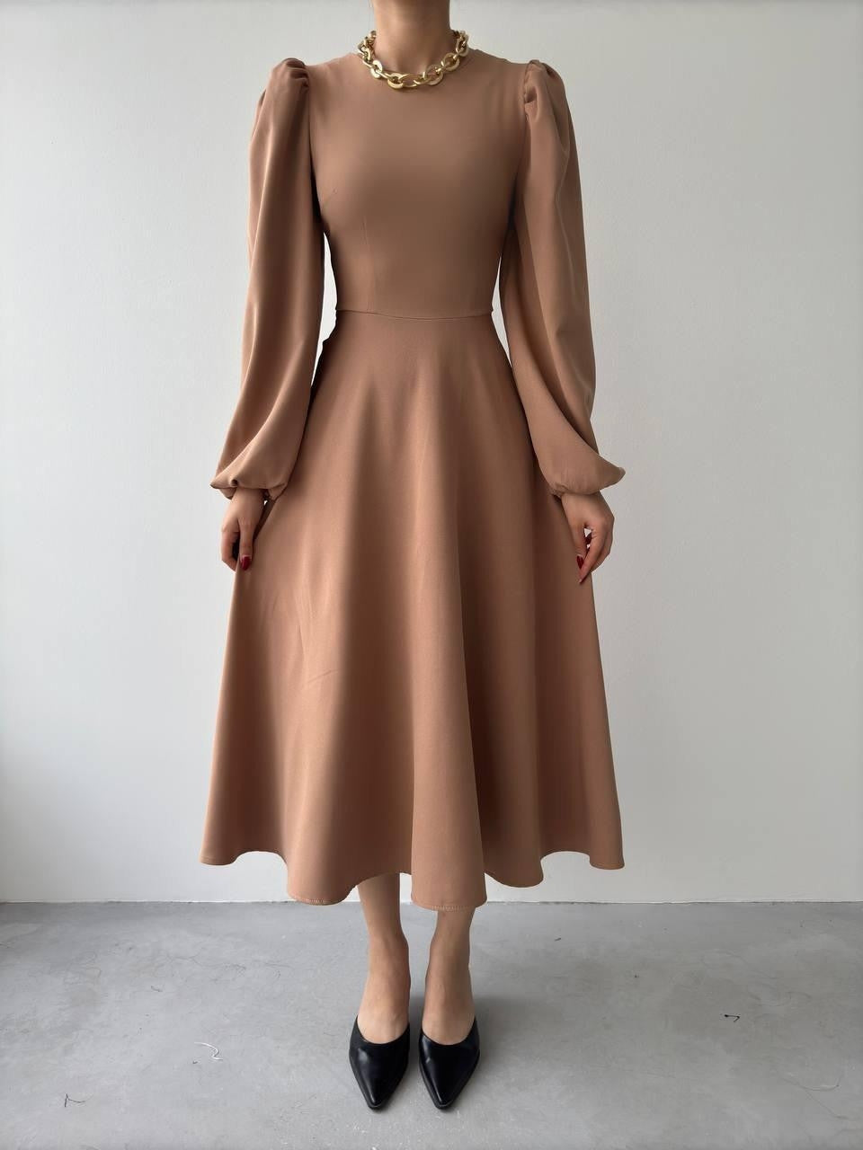 Sali Kleid mit Ballonärmeln 