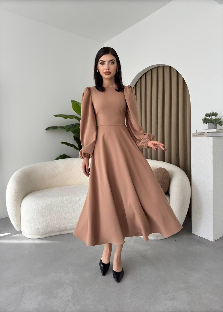 Sali Kleid mit Ballonärmeln 