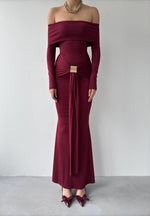 Trägerloses Seta-Kleid 