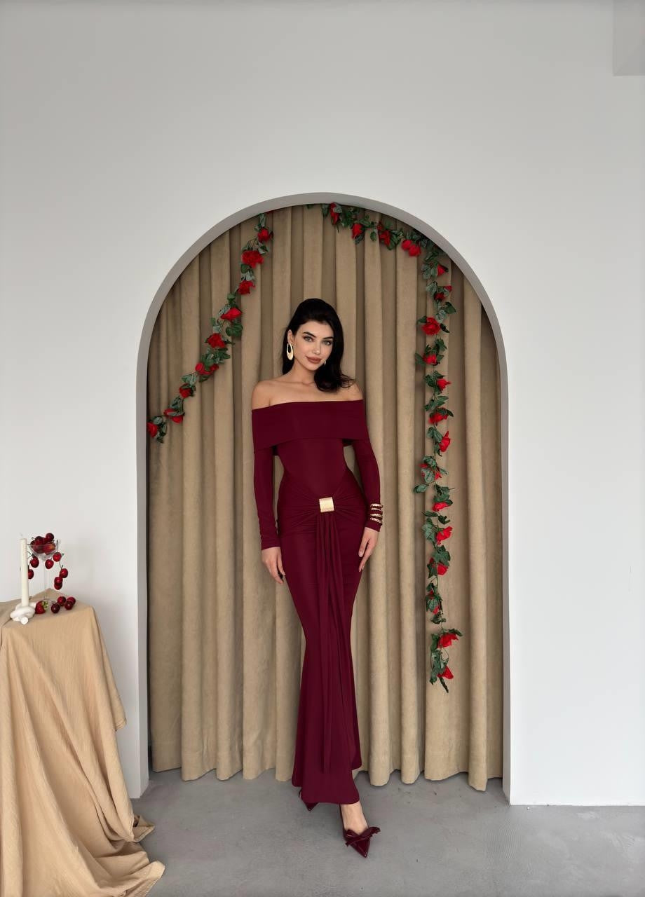 Trägerloses Seta-Kleid 