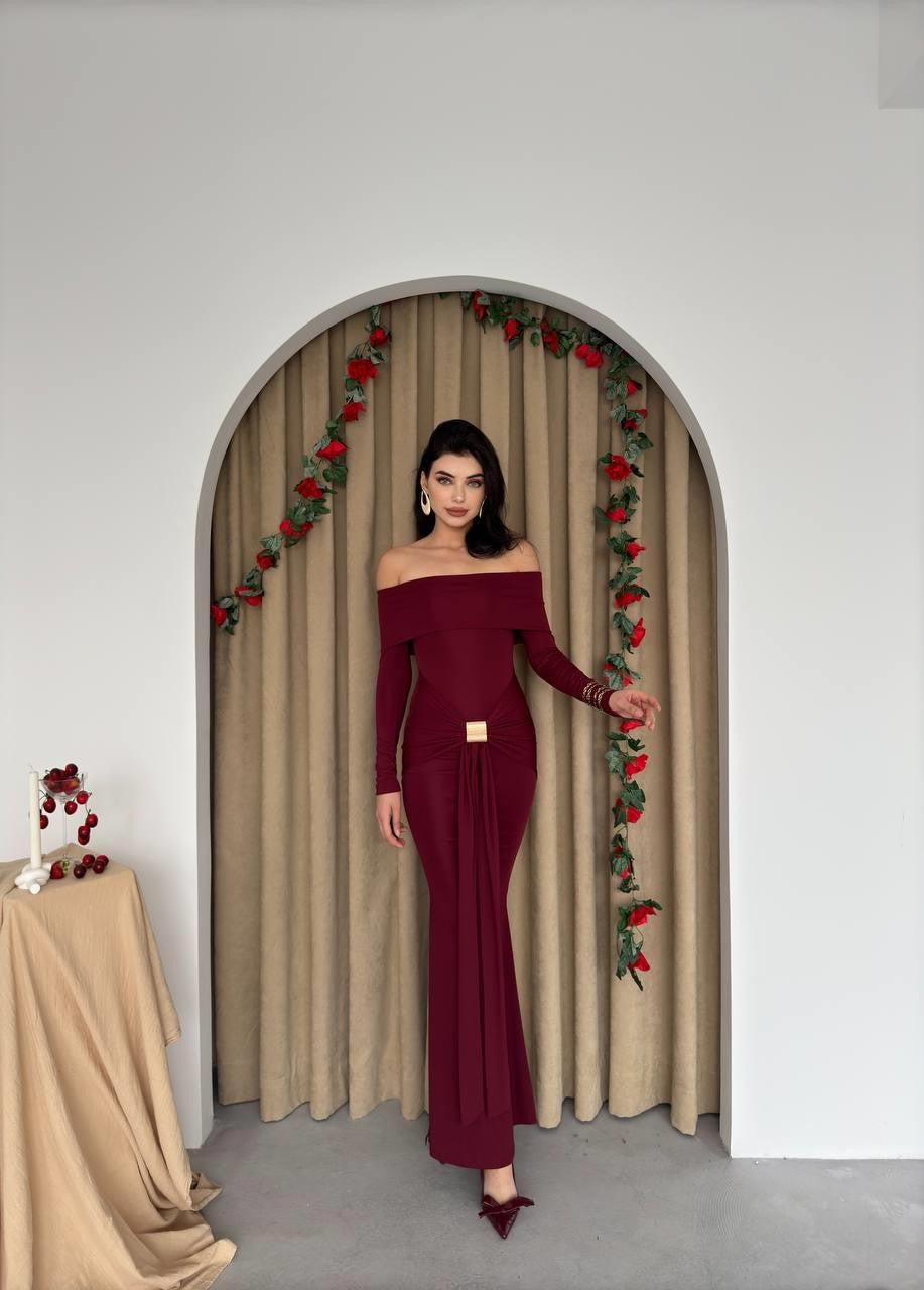 Trägerloses Seta-Kleid 