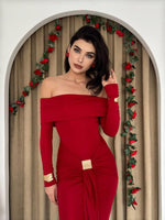 Trägerloses Seta-Kleid 
