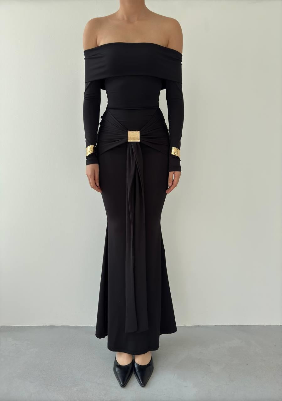 Trägerloses Seta-Kleid 
