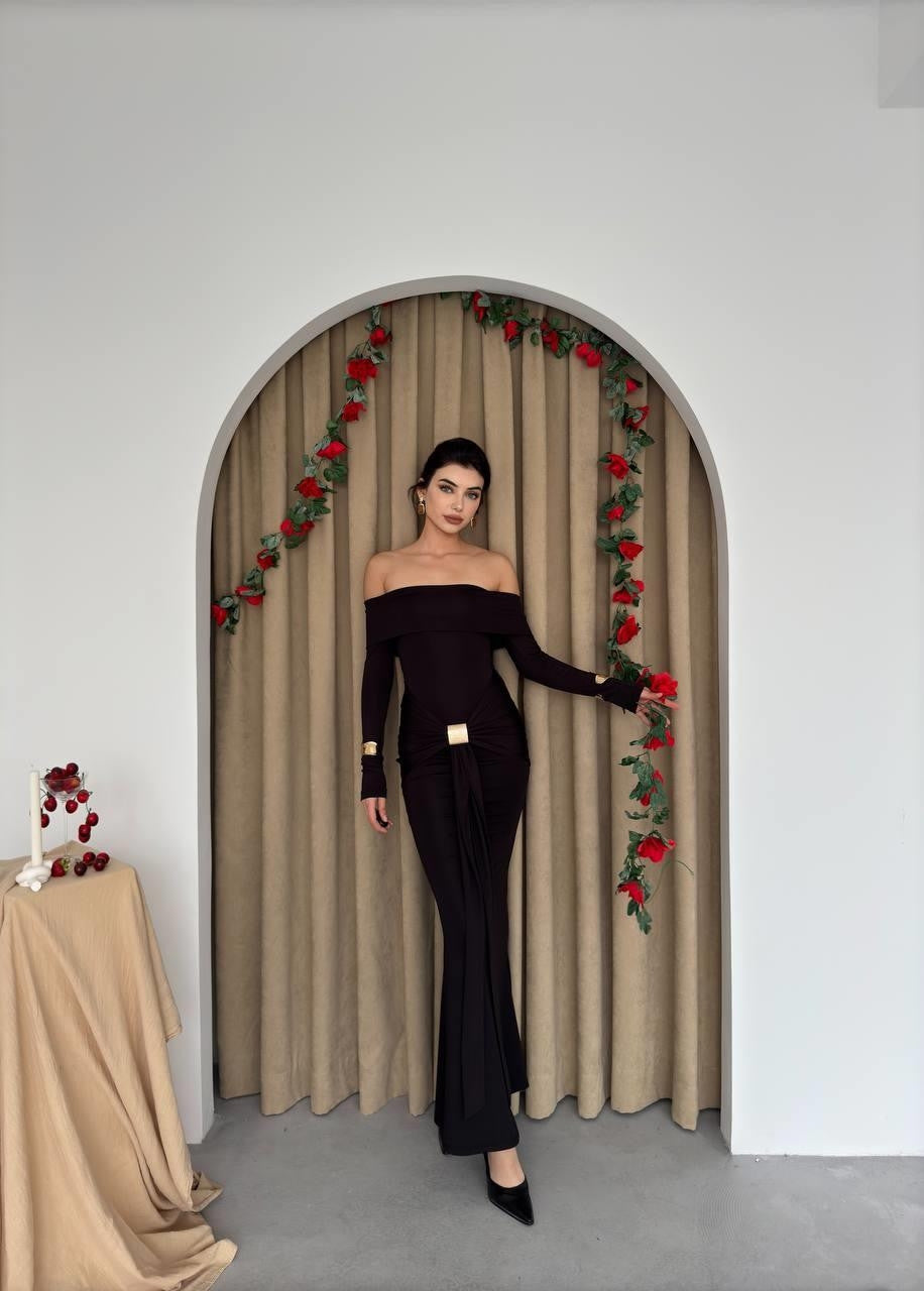 Trägerloses Seta-Kleid 