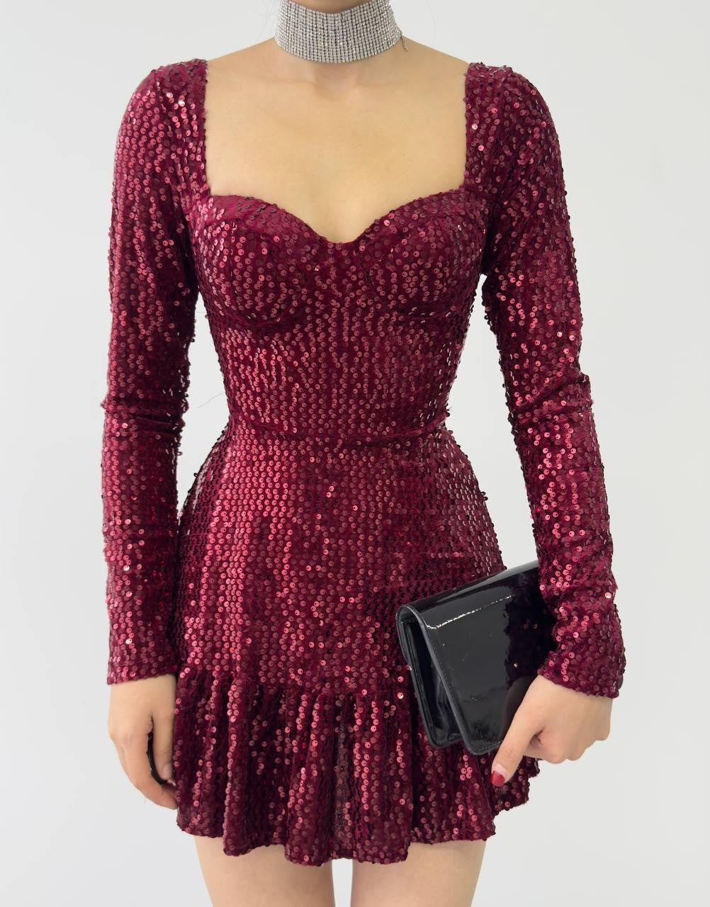 Sezi Paillettenkleid 