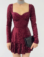 Sezi Paillettenkleid 