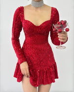 Sezi Paillettenkleid 