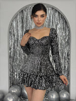 Sezi Paillettenkleid 