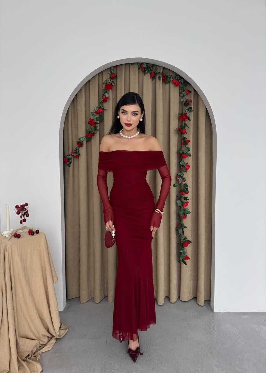 Trägerloses Kleid „Tell“ 