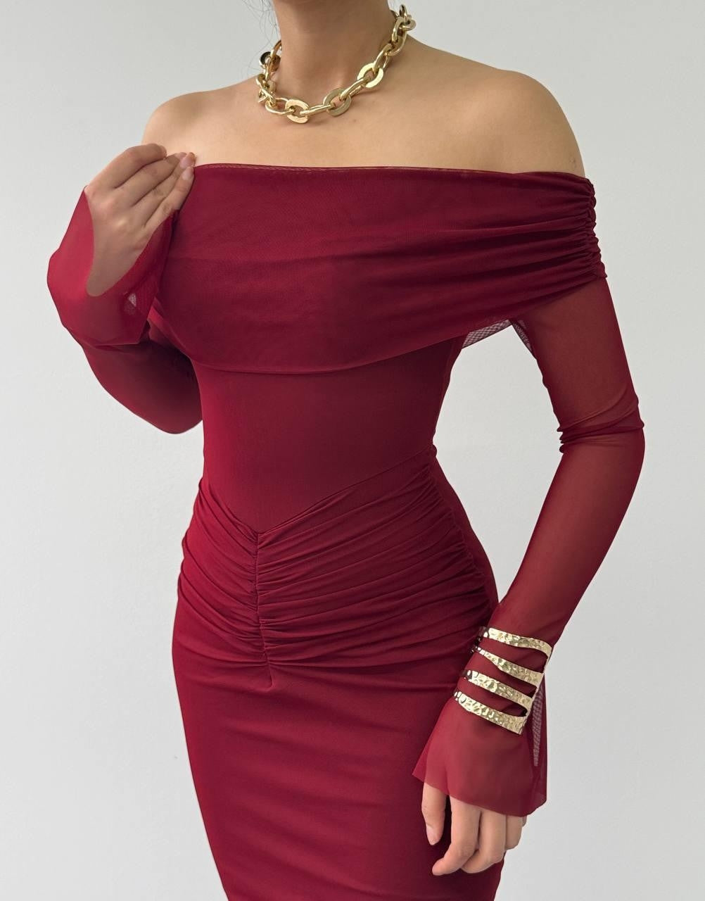 Trägerloses Kleid „Tell“ 