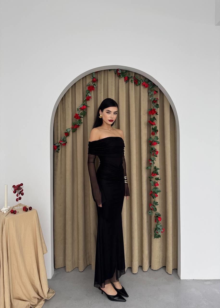 Trägerloses Kleid „Tell“ 