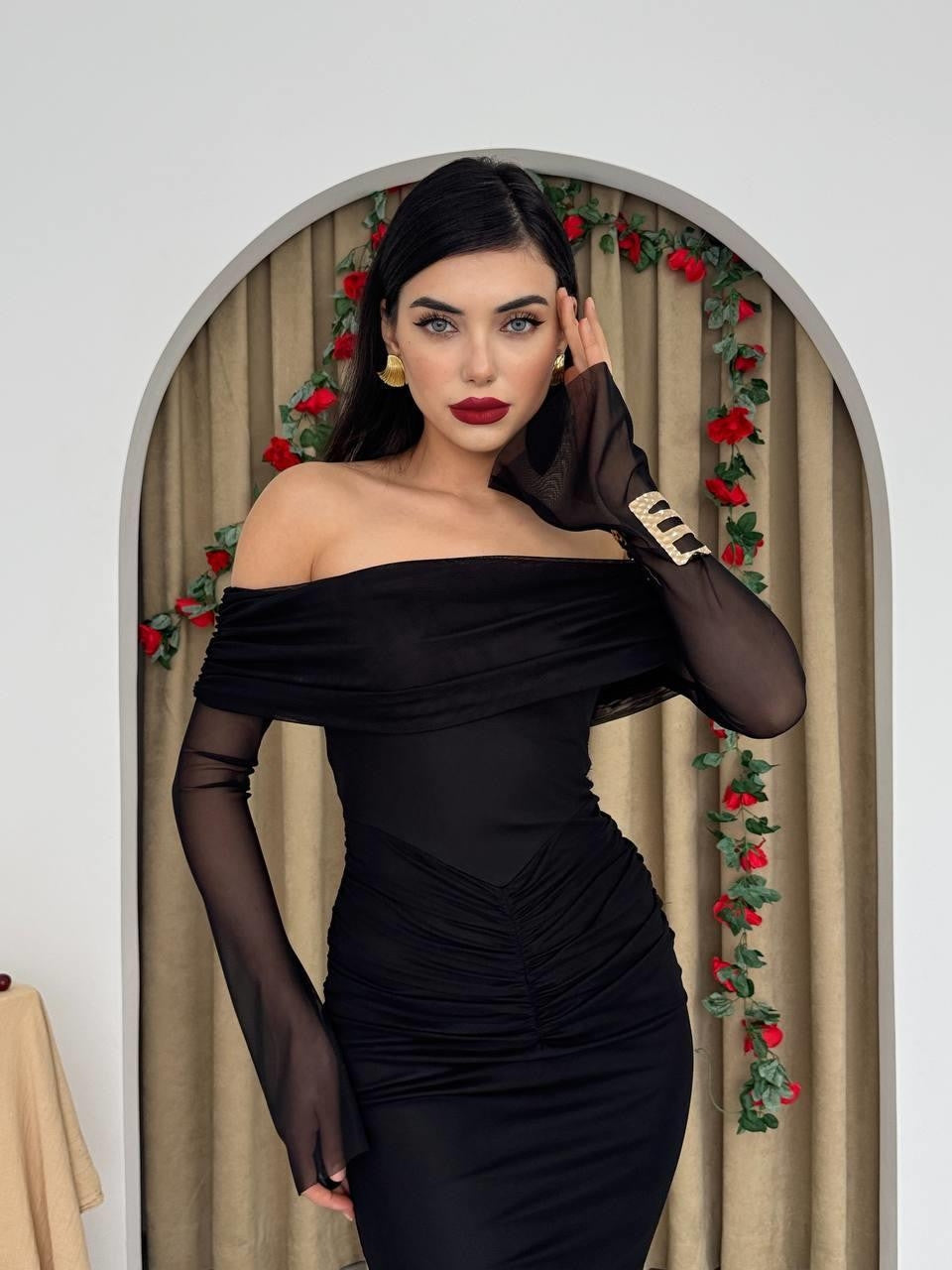 Trägerloses Kleid „Tell“ 