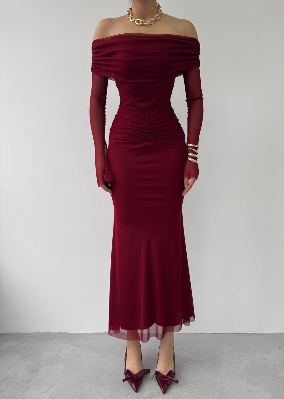 Trägerloses Kleid „Tell“ 