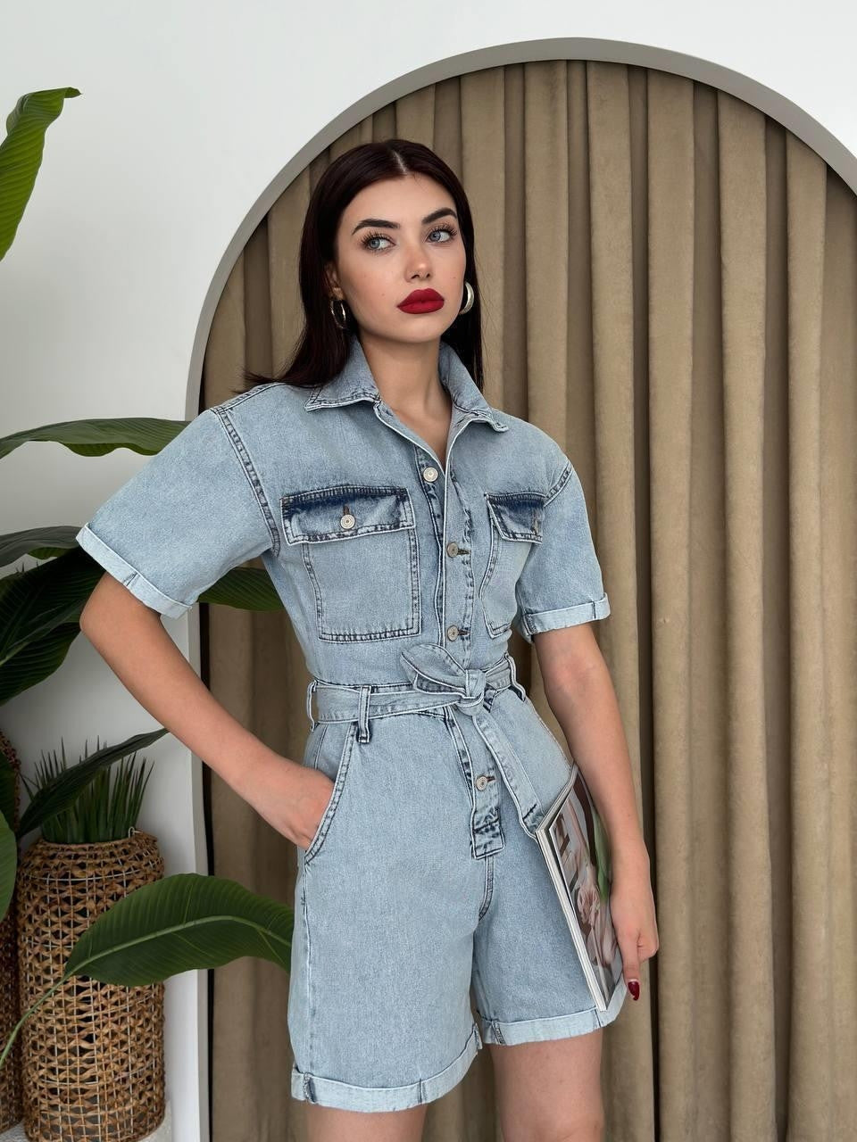 Ton-Denim-Latzhose