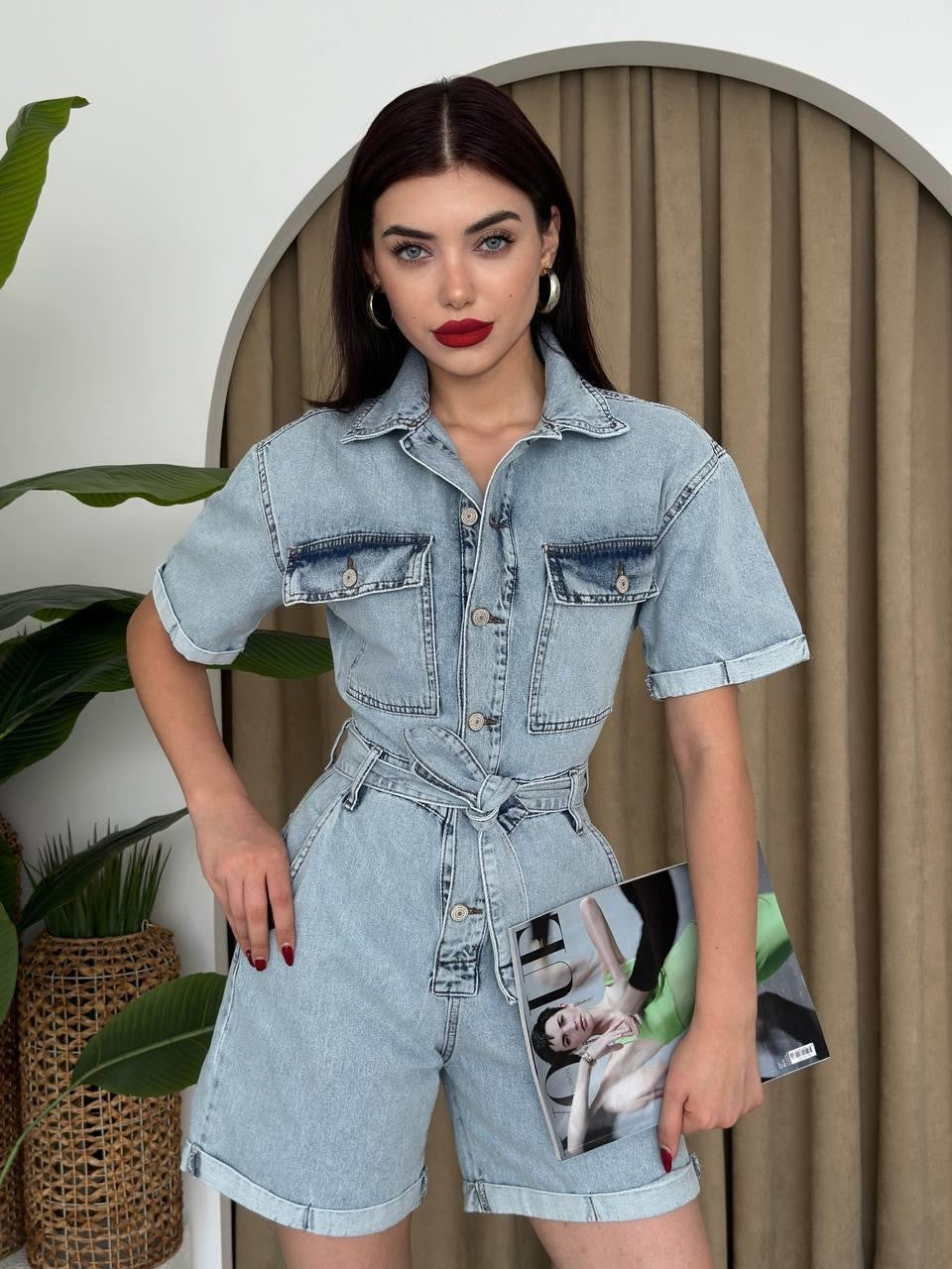 Ton-Denim-Latzhose