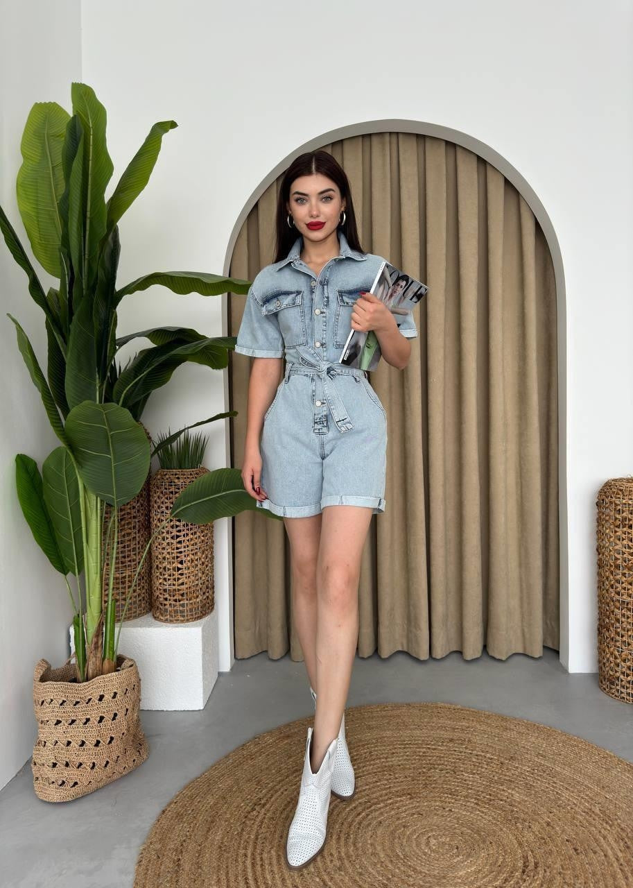 Ton-Denim-Latzhose