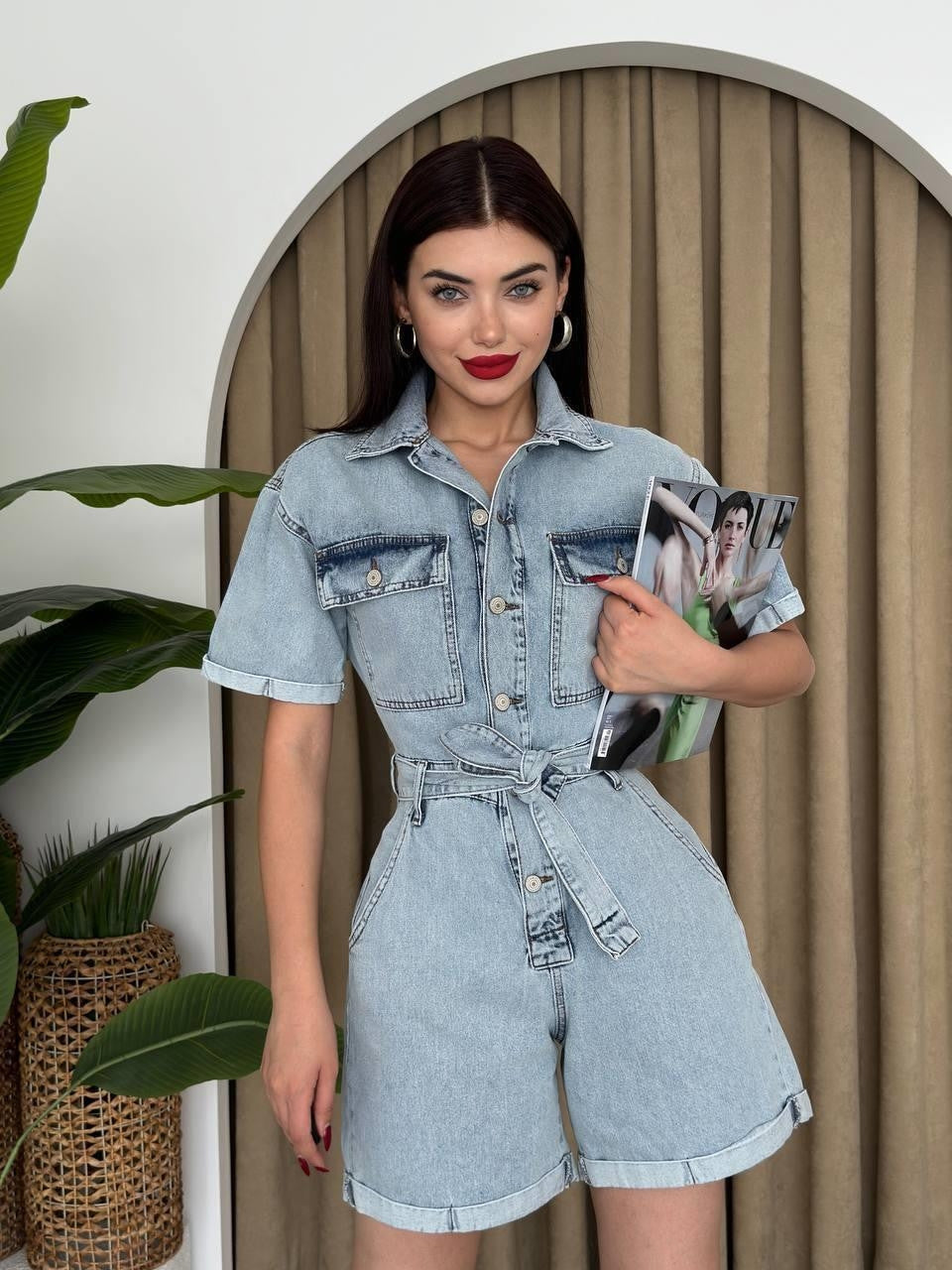 Ton-Denim-Latzhose