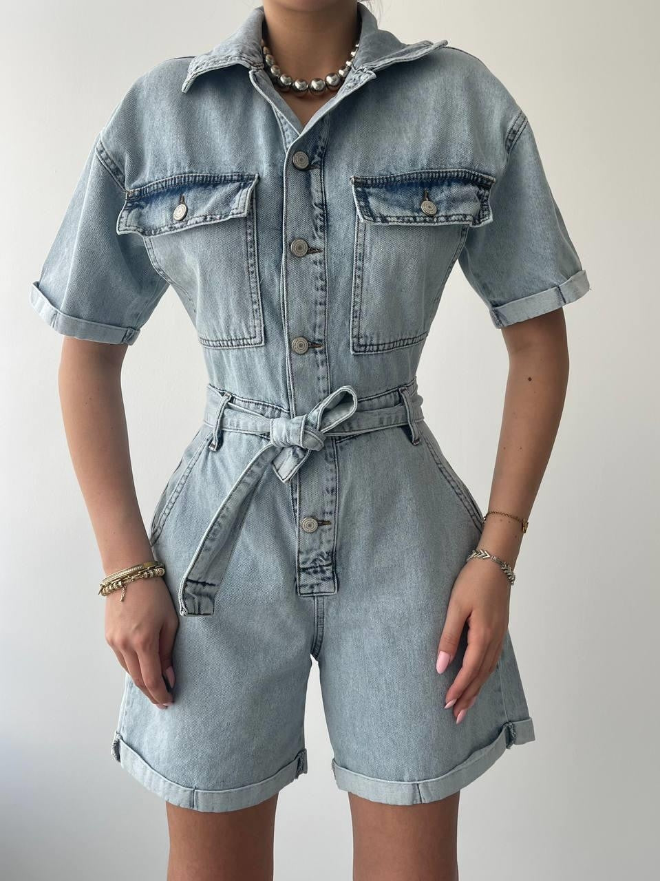 Ton-Denim-Latzhose