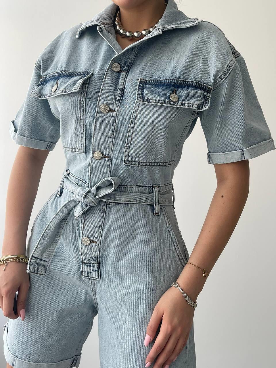 Ton-Denim-Latzhose