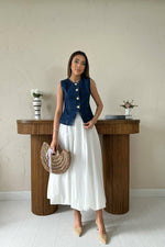 Toptan Mavi Kot Yelek