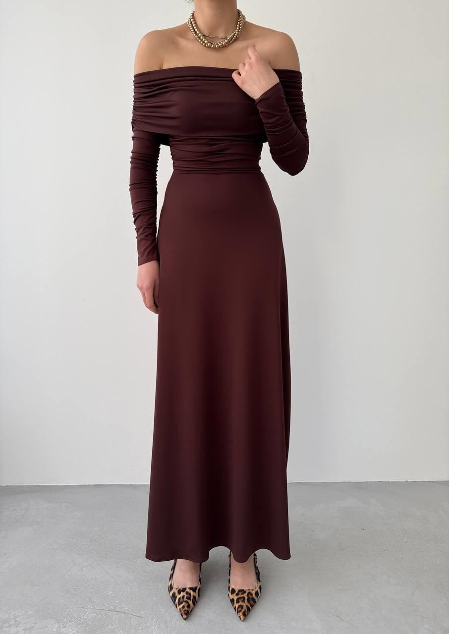 Uras Straplez Elbise